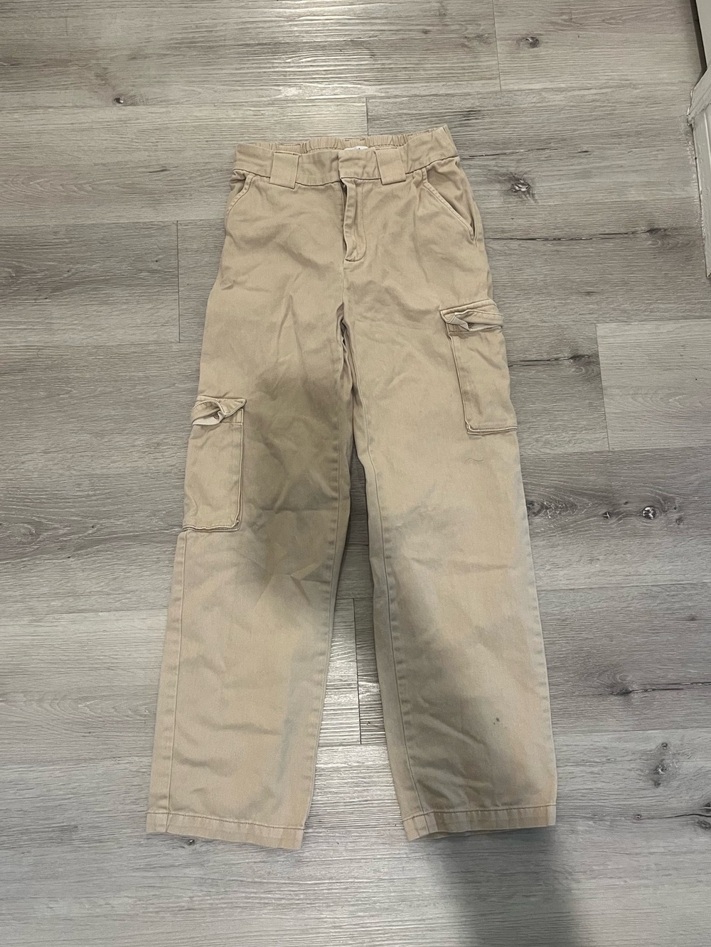 Women’s Cargo Pants - Beige Casual Workwear